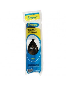 SACOS LIXO SMART 80X90 100L (EMB.6 UND. IVA INCLUIDO)